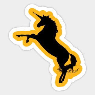 Unicorn Shadow Sticker